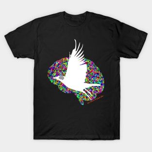 Socio Turmoil and The Dynamic Brain: Crow T-Shirt